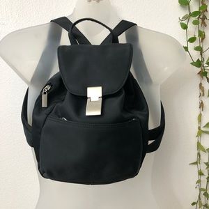 Debenhames black backpack.